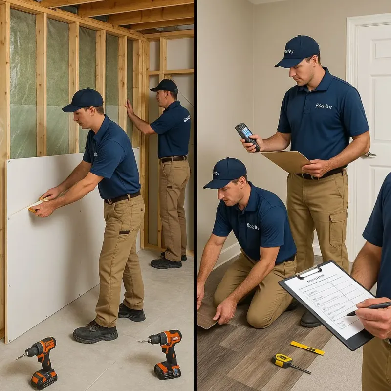 Repairs and Reconstruction process in Chelan County, WA